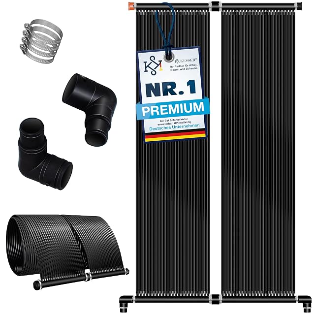 KESSER solar collector 400 by 70 centimetres in UV-resistant plastic