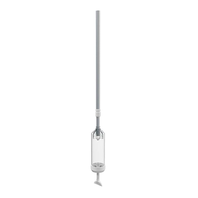 White Home Deluxe pool vacuum head on an aluminium telescopic pole